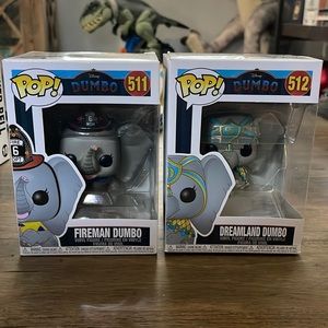 Funko Pop! Disney Dumbo #511 & #512 set